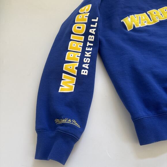 Mitchell & Ness Golden State Warriors Sweatshirt NBA Western Conference Small - Picture 4 of 10